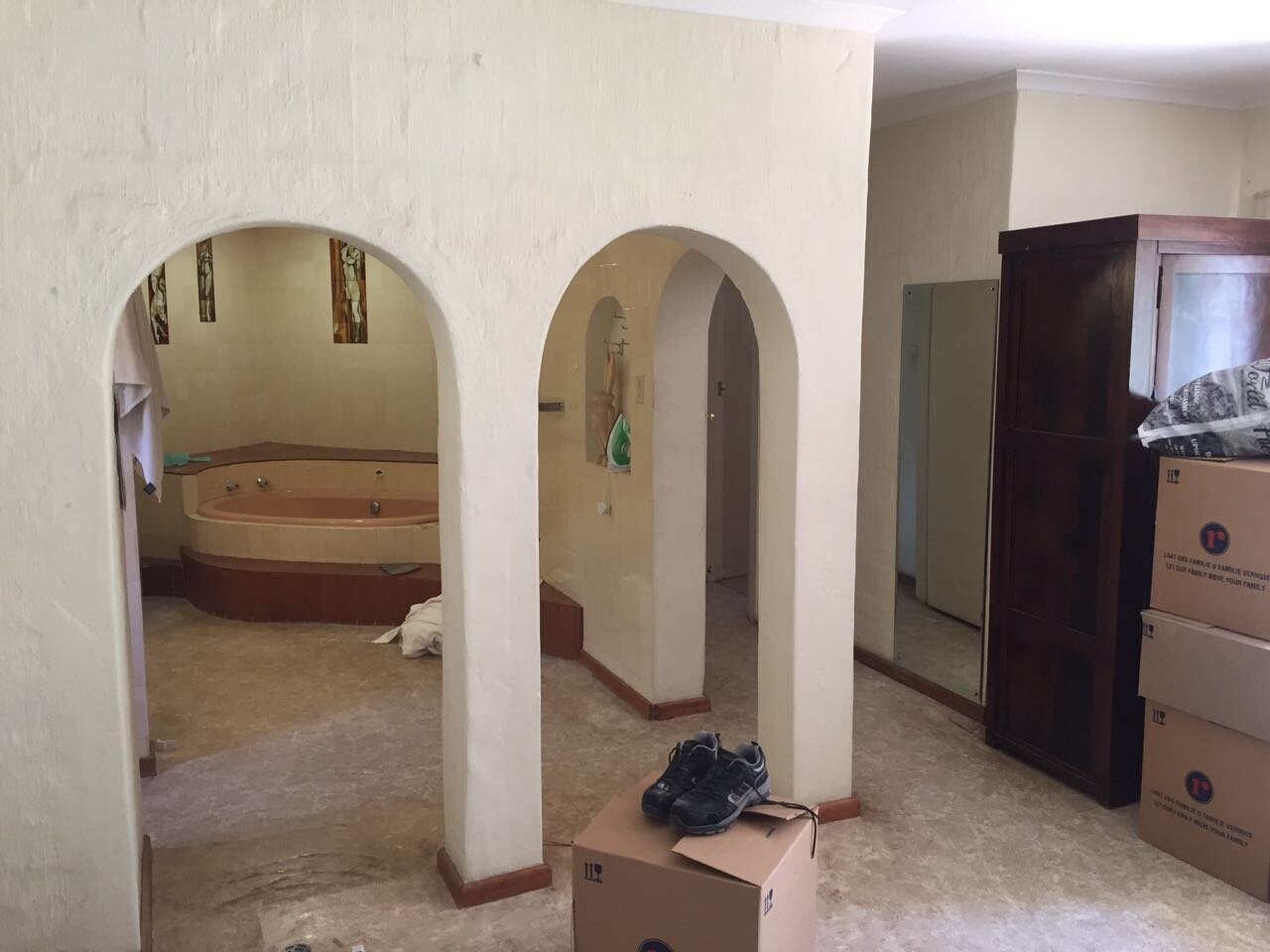our stellenbosch home - before and after