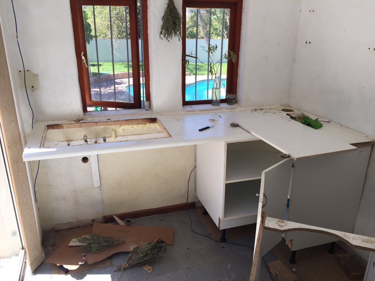 our stellenbosch home - before and after